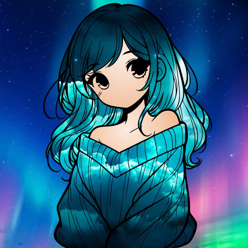 shy pretty girl wearing a sweater that is falling off one shoulder portrait