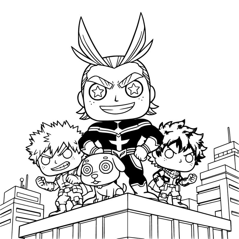 my hero academia chara funko pop