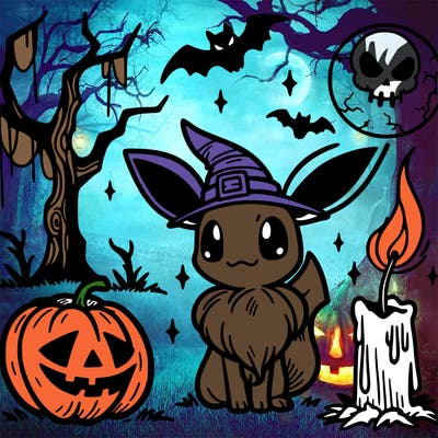 halloween evee