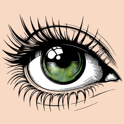 realistic eye