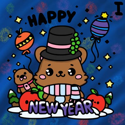 message : happy new year