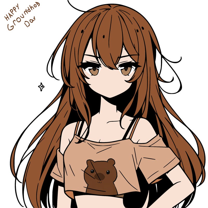a cool anime girl with a crop top with long hair