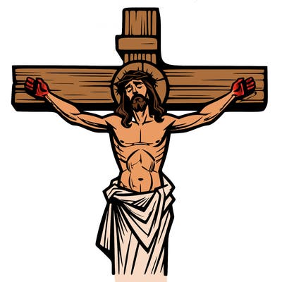 jesus on the cross