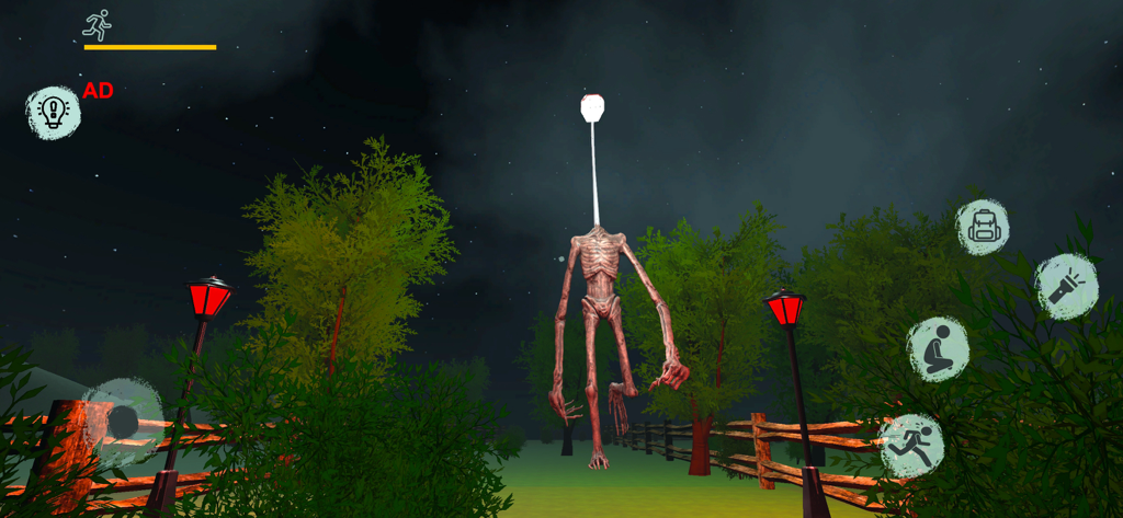 Light Head SCP Bigfoot Monster - Games App | MWM