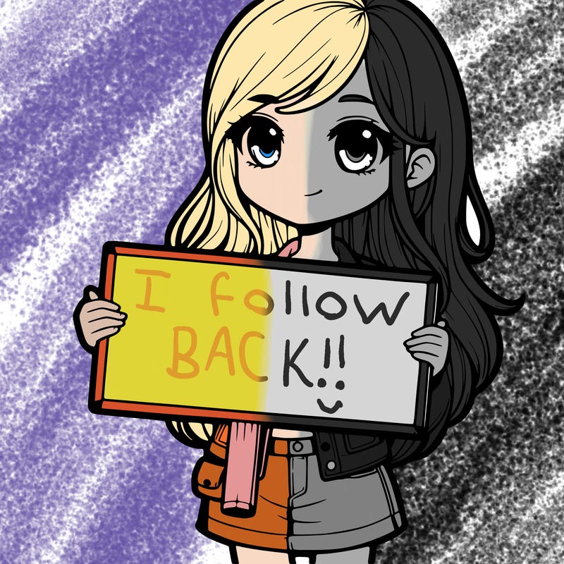 realistic girl holding a sign