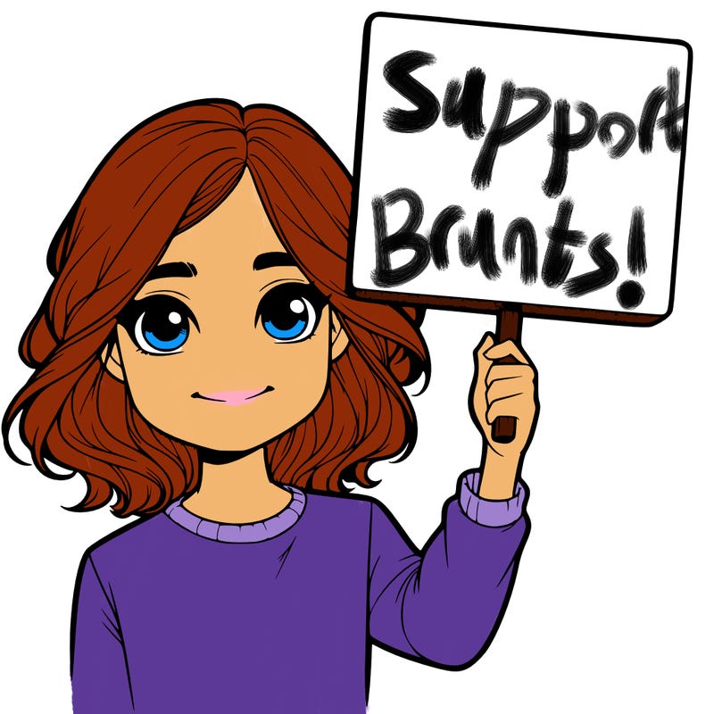 realistic girl holding up a sign