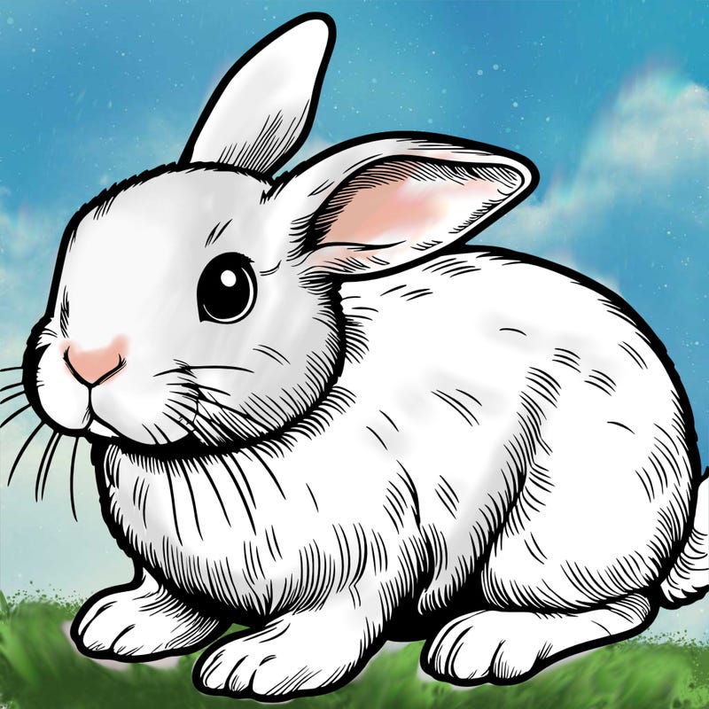 realistic bunny