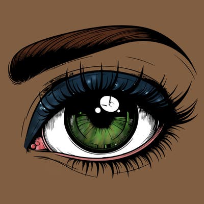realistic eye