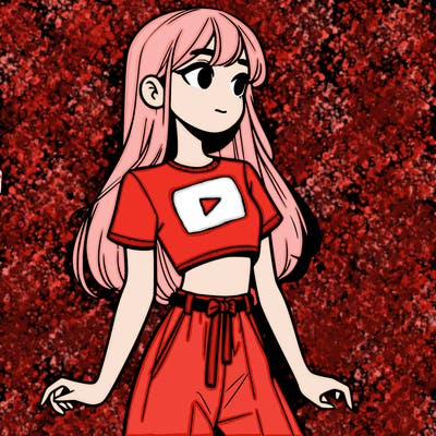 girl in a cute crop top