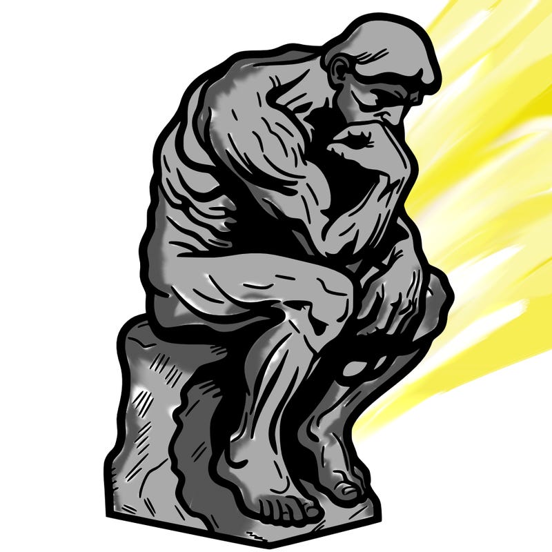 the thinker rodin realistic