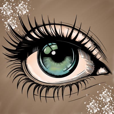 realistic eye