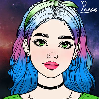 realistic teenage girl