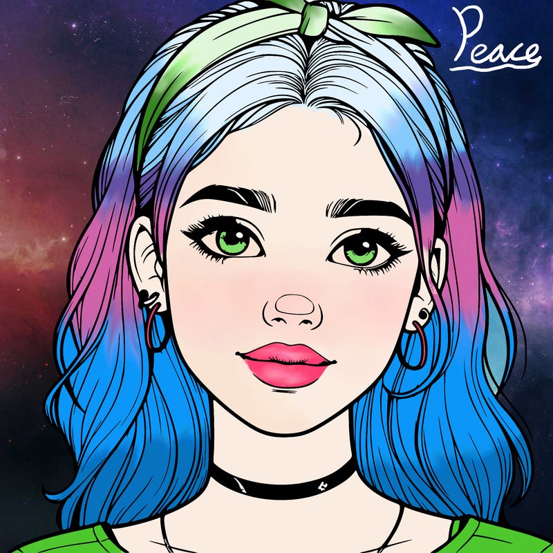 realistic teenage girl