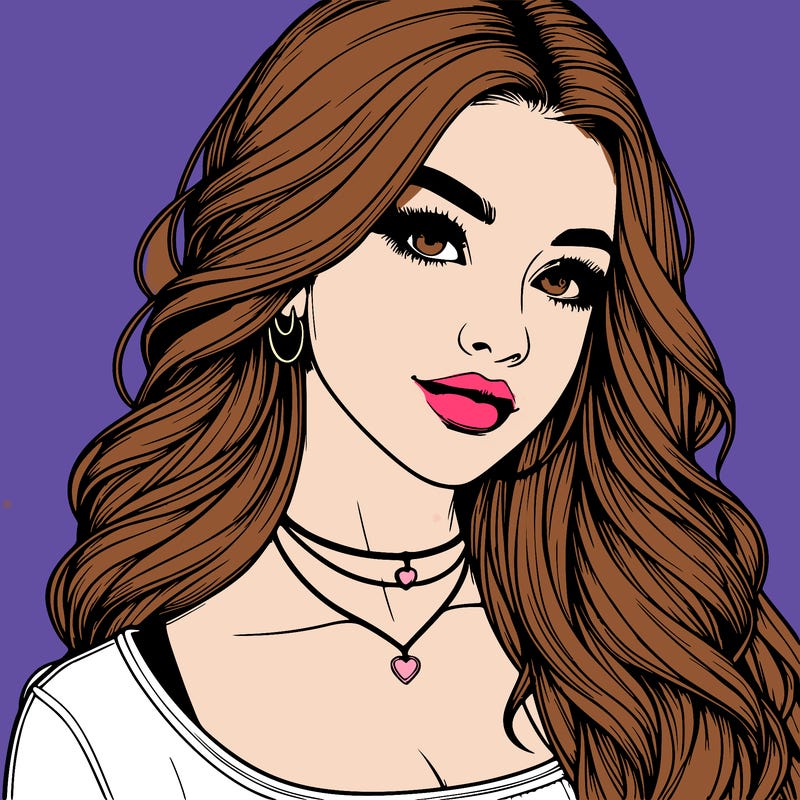 detailed realistic girl