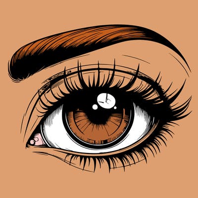 realistic eye