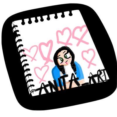 a blank sketch pad