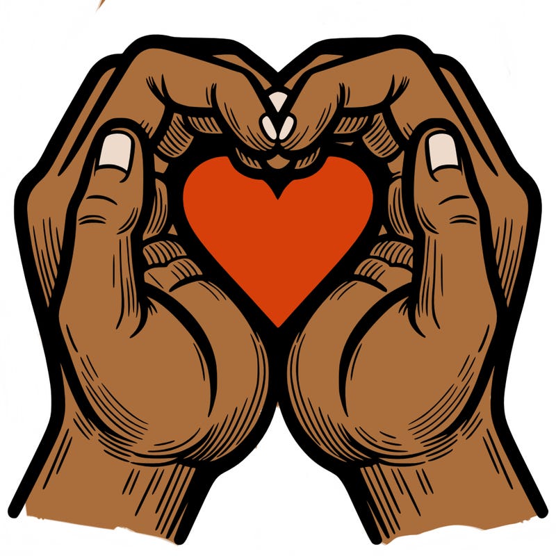 hands making a heart