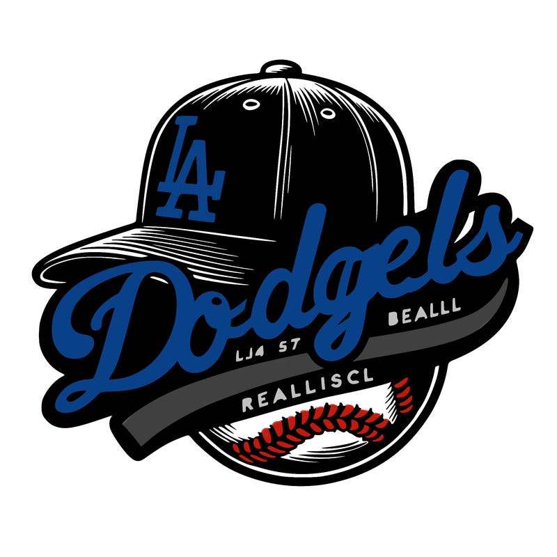 la dodgers baseball realistic