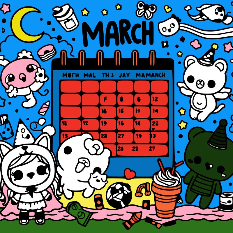 (month) march theme