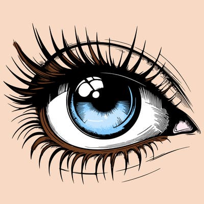 realistic eye
