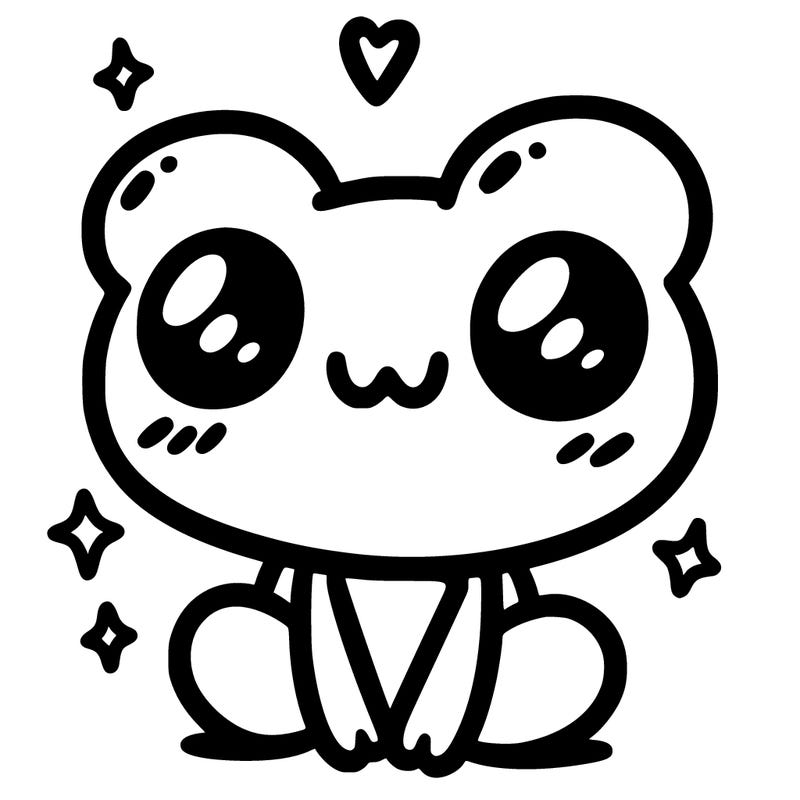 kawaii frogy