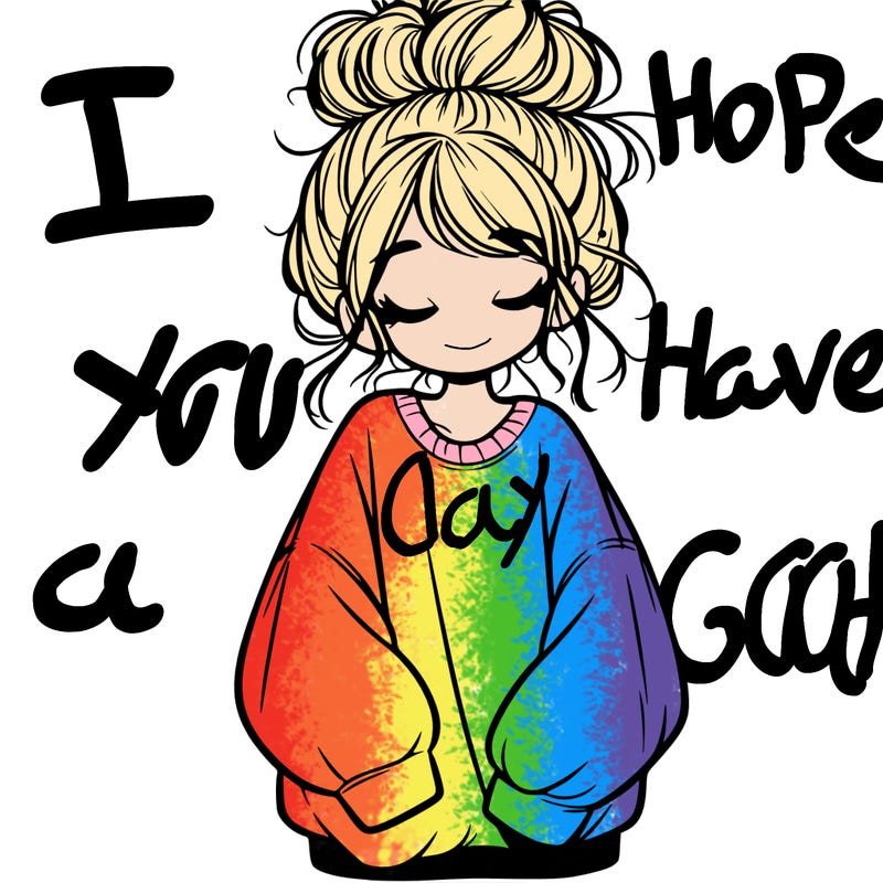 girl with baggy sweatshirt and messy bun