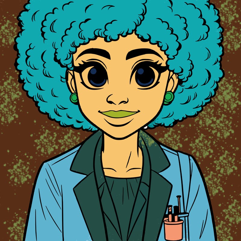 african american female scientist