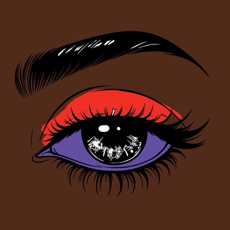 eye closed realistic