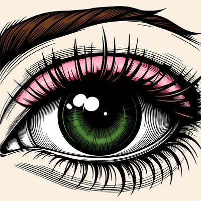 realistic eye