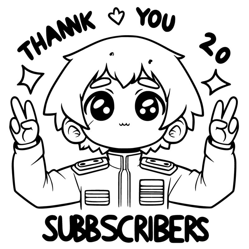 thanks for 20 subscribers ❤️