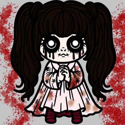 scary girl