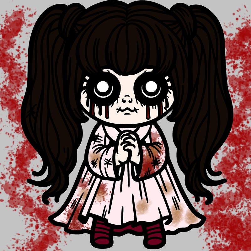 scary girl