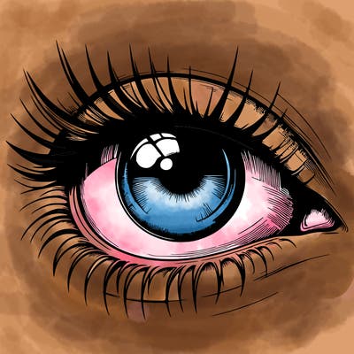 realistic eye