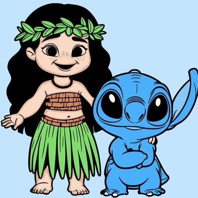 stitch and lilo