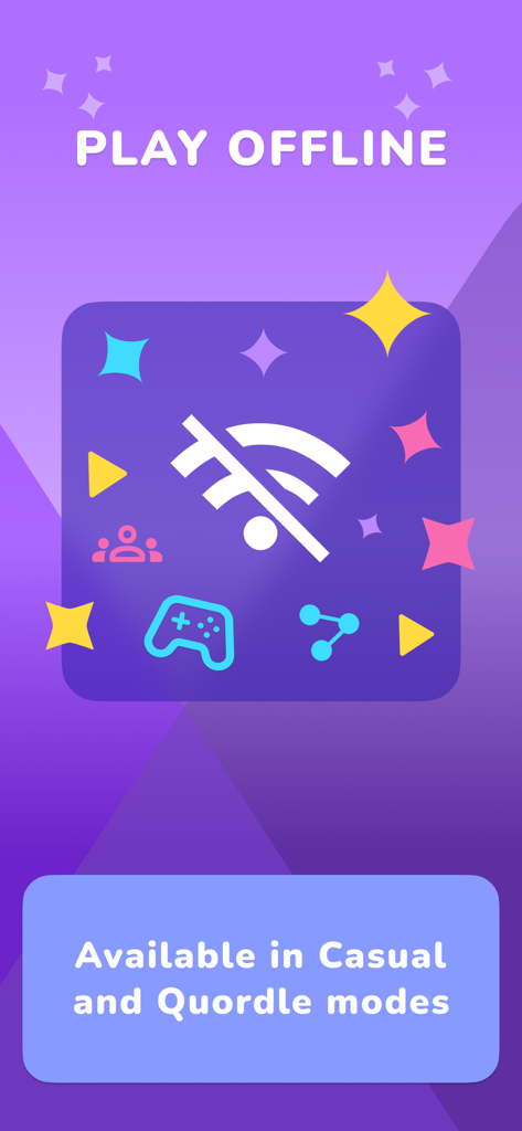 Word Yoga - Unlimited & Daily - Word Yoga offline game play in casual and quordle modes