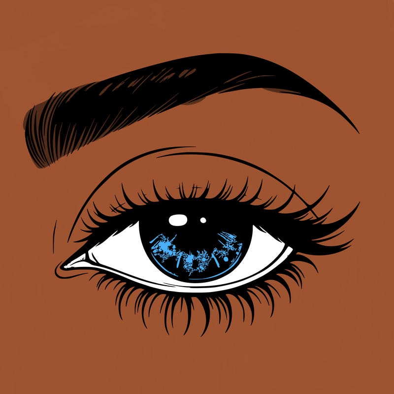 eye closed realistic