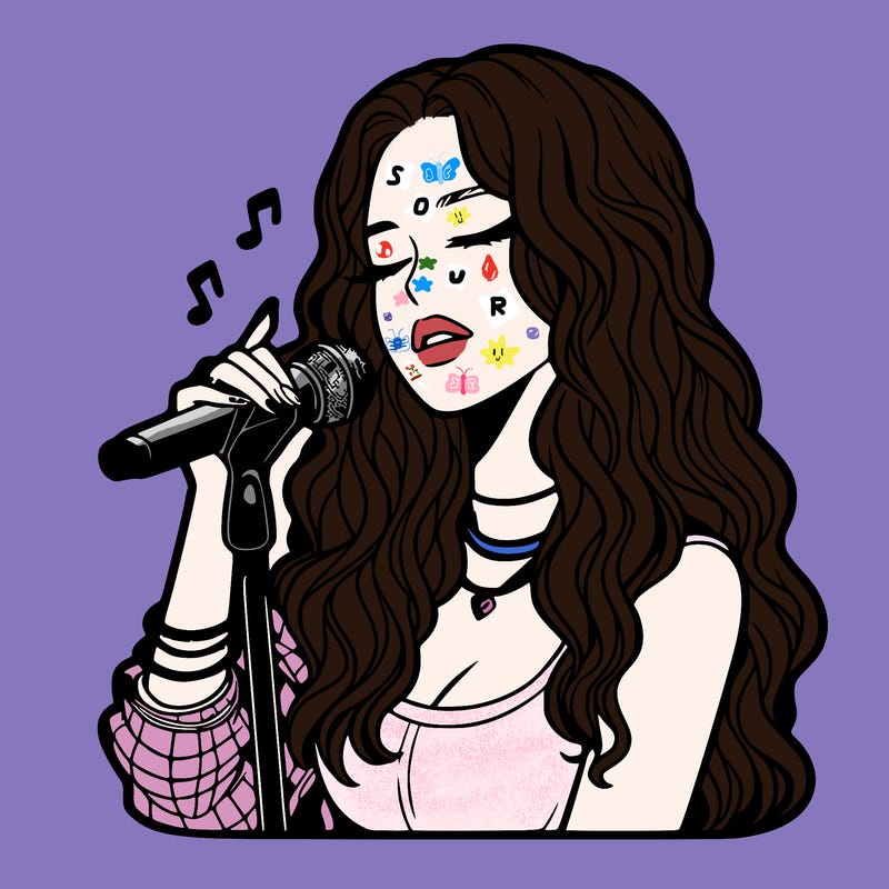 realistic female singer