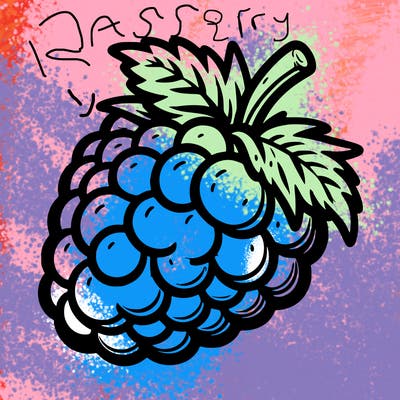 a raspberry