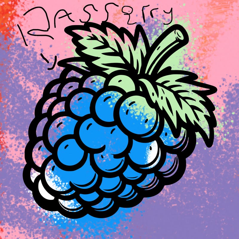 a raspberry