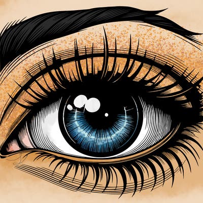 realistic eye