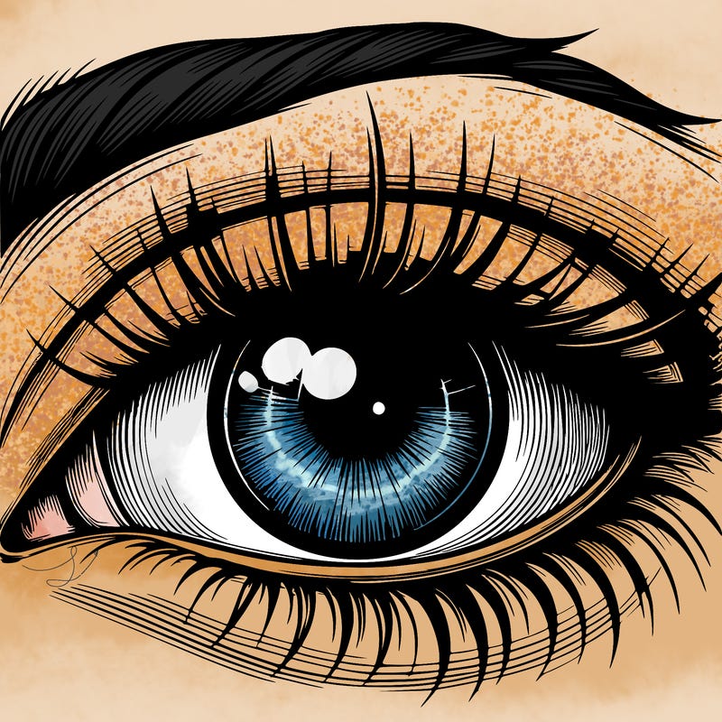 realistic eye
