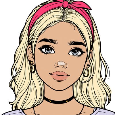 realistic teenage girl