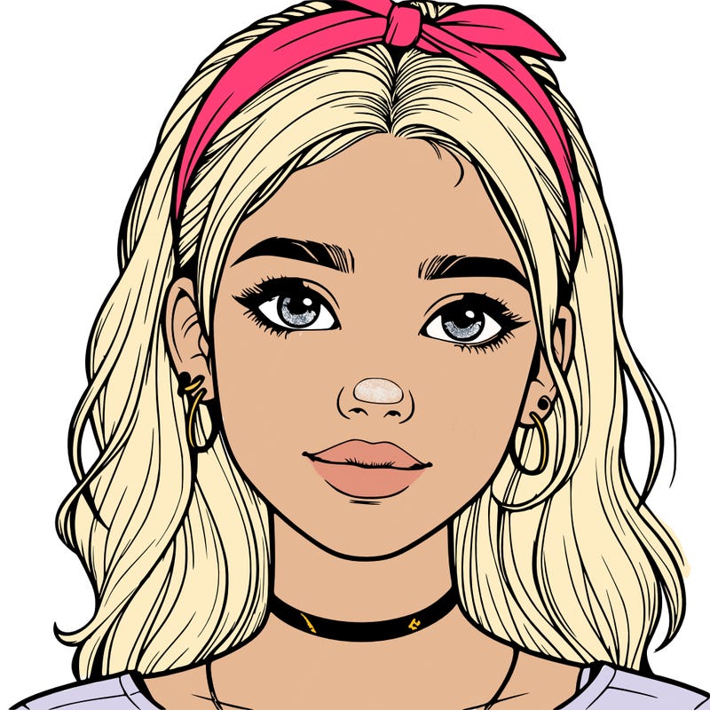 realistic teenage girl