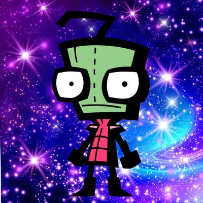 invader zim cartoon