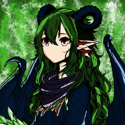 dragon girl realistic fantasy