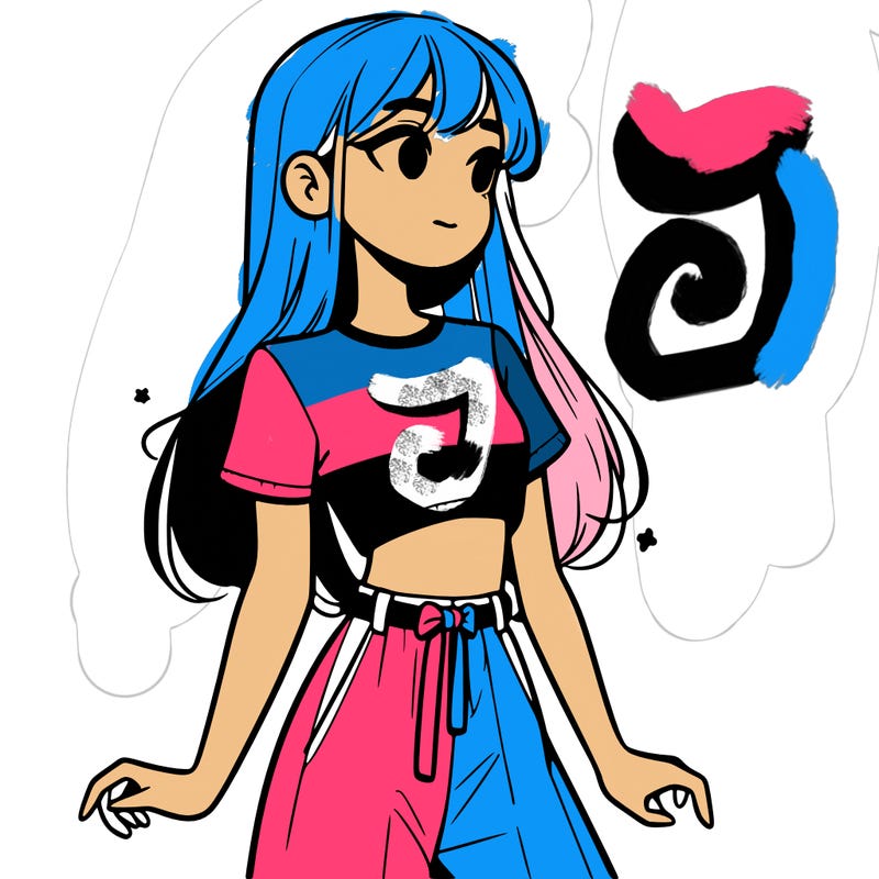 girl in a cute crop top