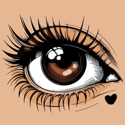 realistic eye