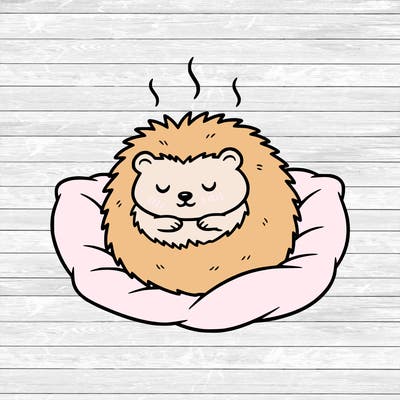 cozy hedgehog