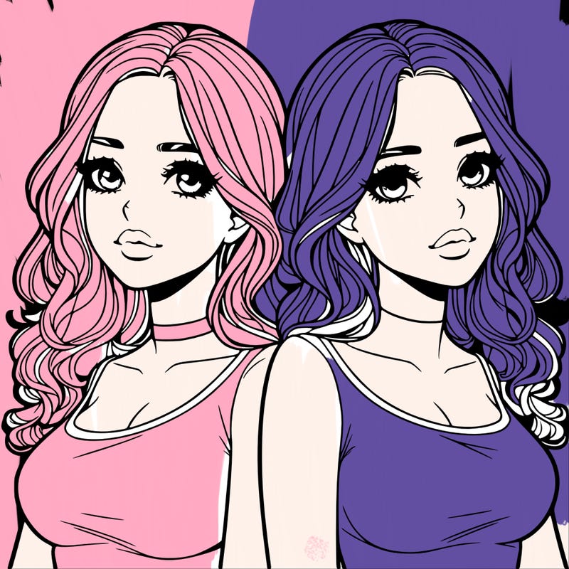 realistic twin sisters