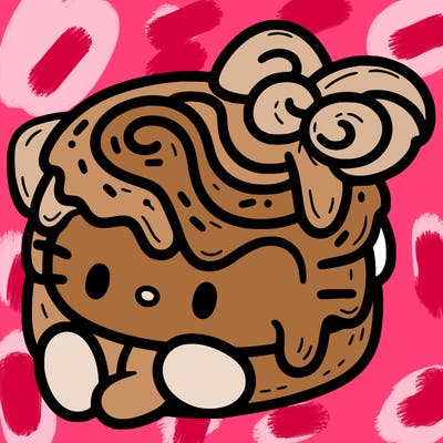 cinnamon roll from hello kitty